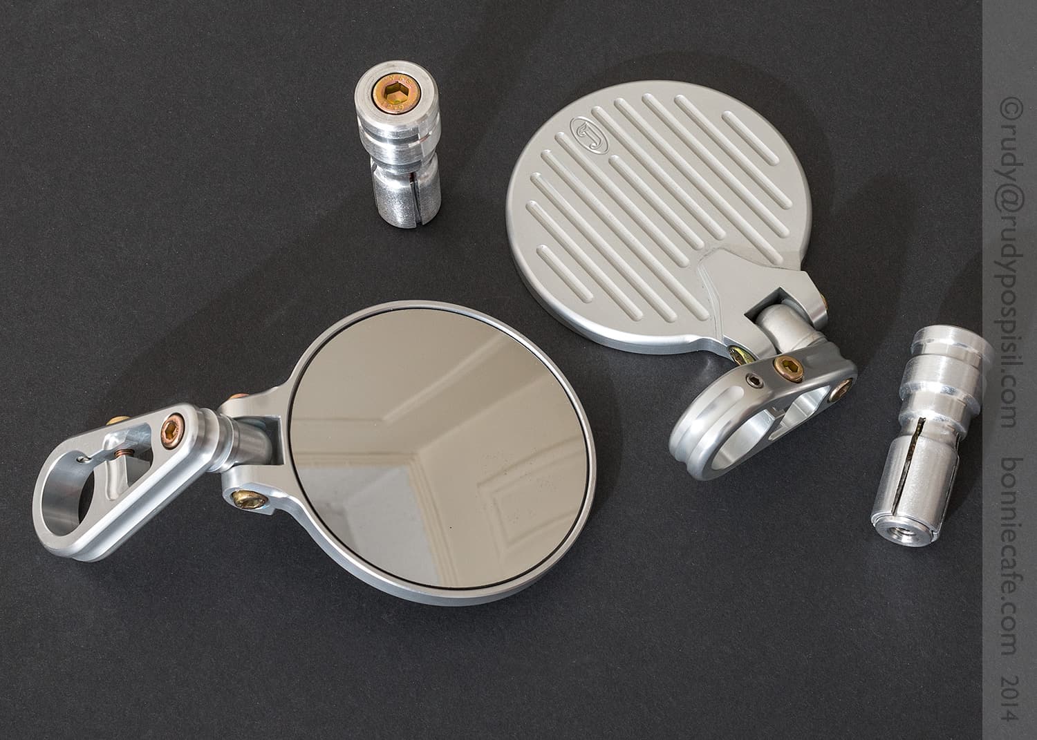 BONNIE MOD #12 Joker Machine Bar End Mirrors