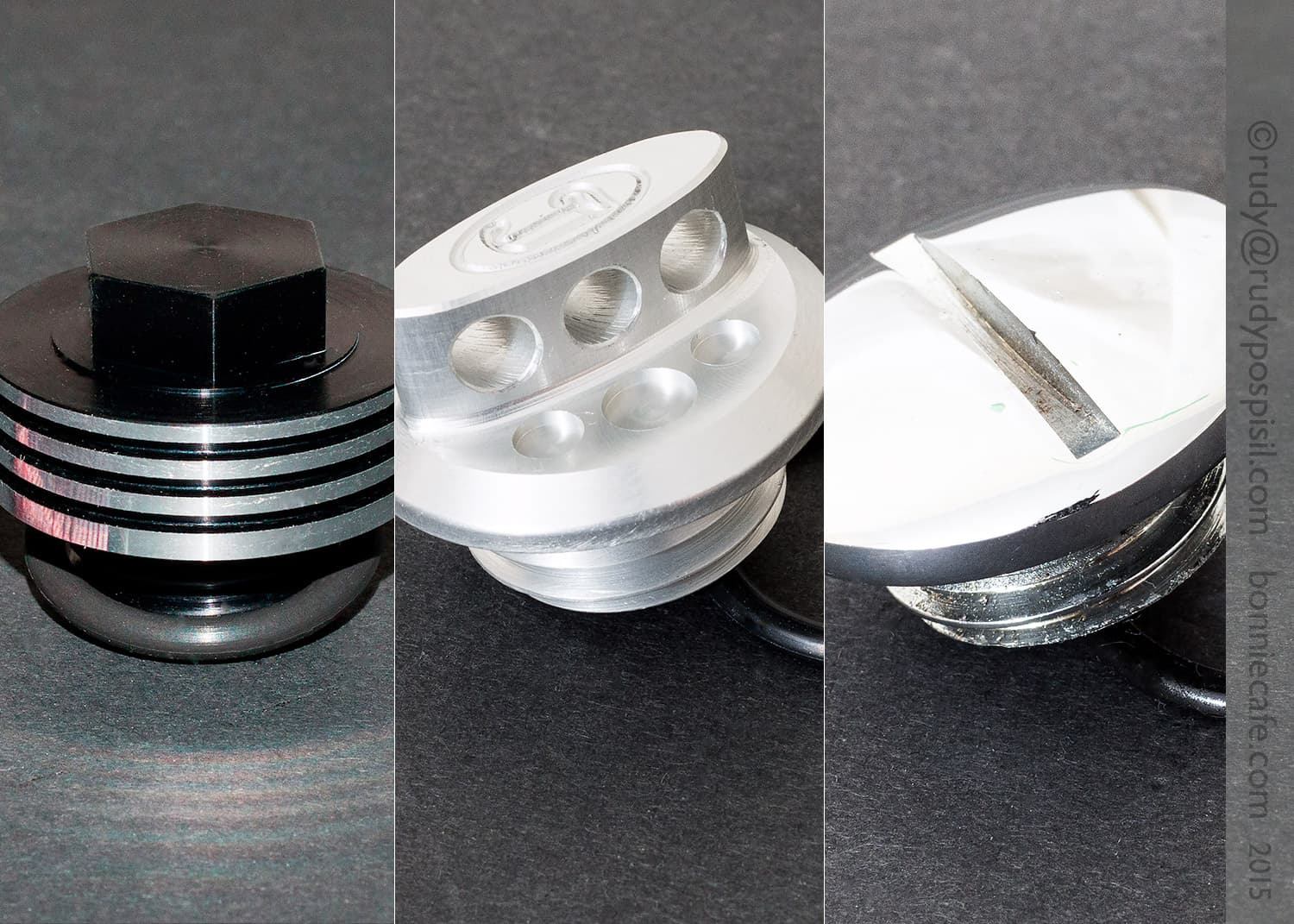 BONNIE BITS Oil Filler Plugs: LC Fabrications vs Joker Machine vs Triumph