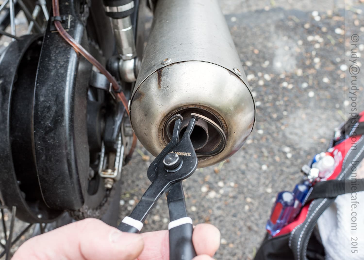 BONNIE MOD UPDATE New Audio of the TEC 2-1 Exhaust, Baffle Removed