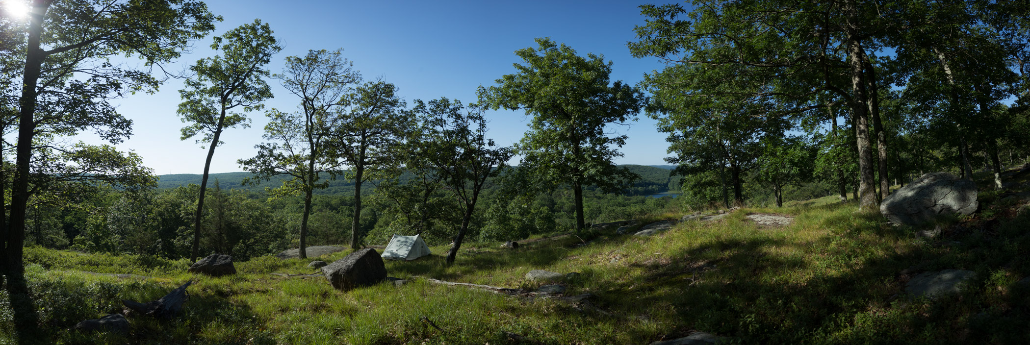 My "secret" camping spot in Harriman State Park in upstate New York.