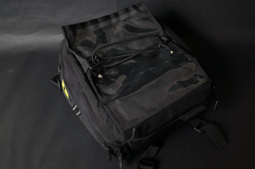 Wolfman Explorer Lite Tank Bag with Rain Cover and Tank Straps.